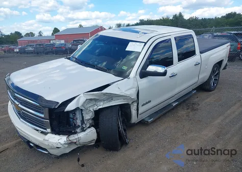 2015 Chevrolet Silverado 1500 High Country z USA, uszkodzony, nr VIN 3GCUKTEC7FG134671